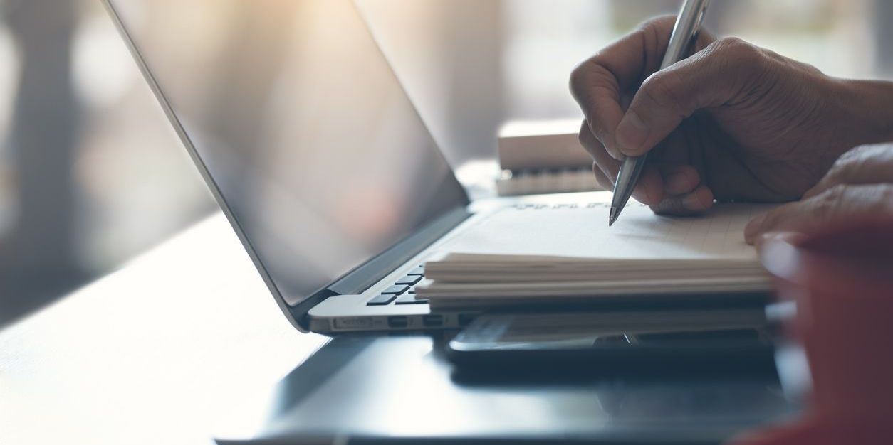 A story editor rewriting a scene.