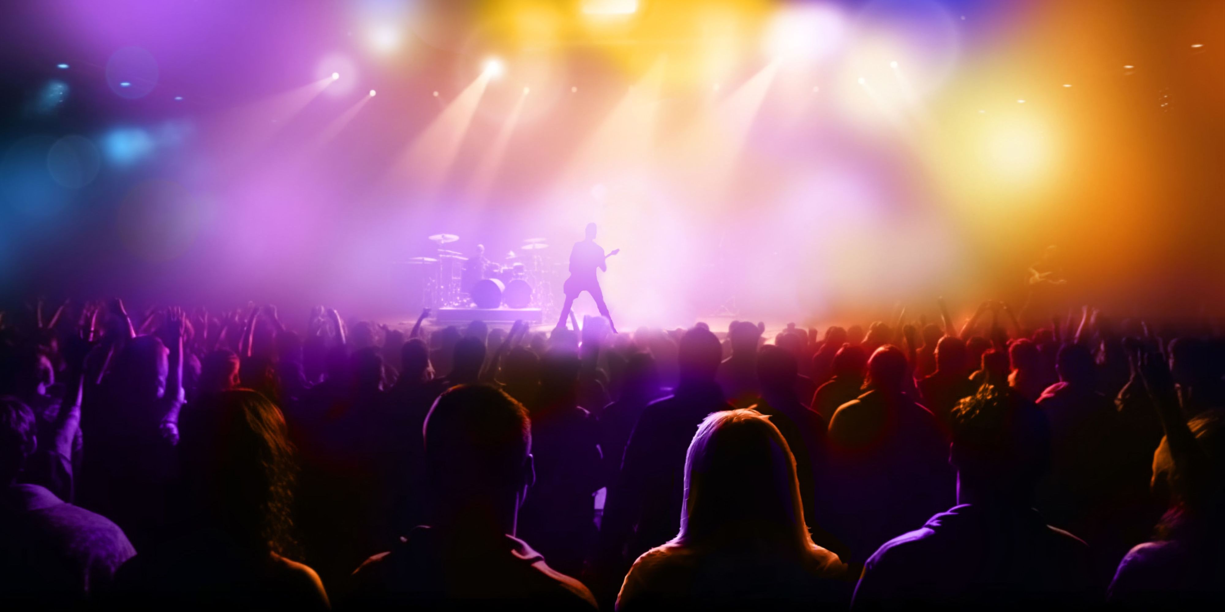 A music concert, planned and marketed by a usic tour promoter.