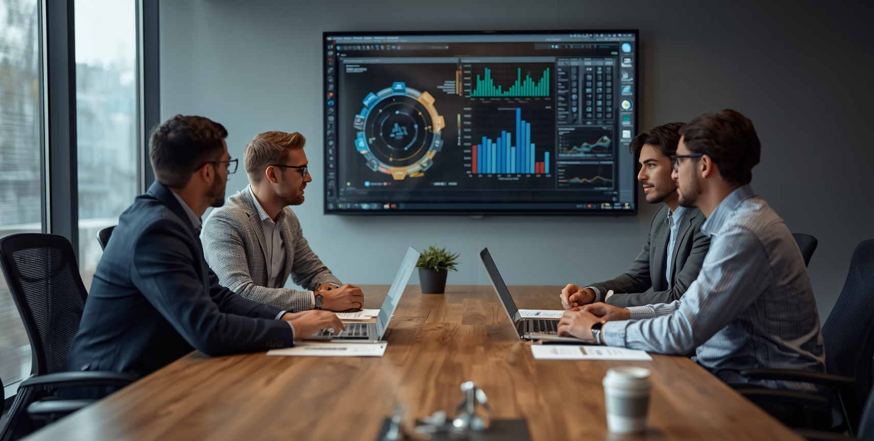 An AI strategist working with a product team to guide an AI project.