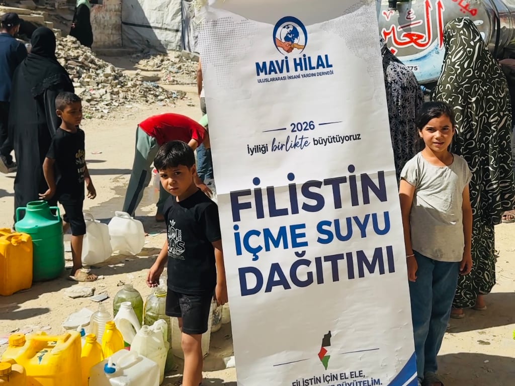 Gazze Temiz su yardımı 