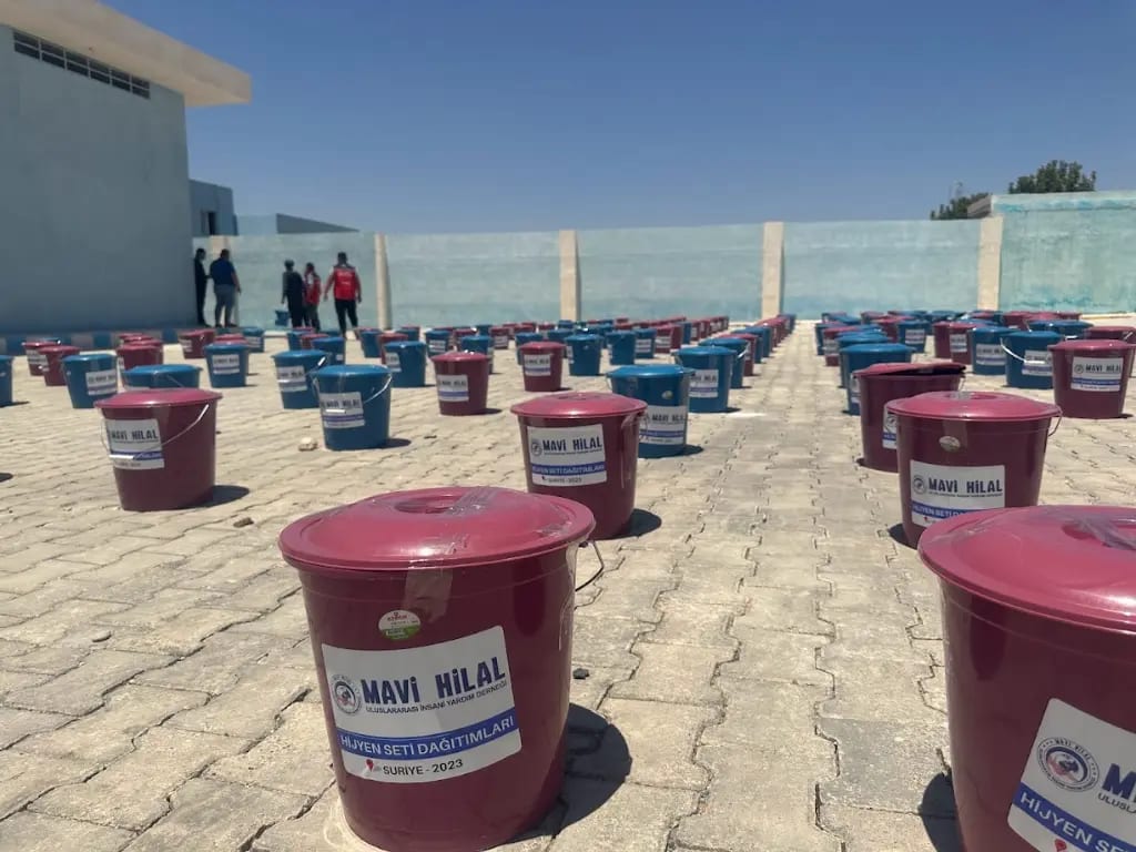 Suriye Hijyen Paketi Dağıtımı