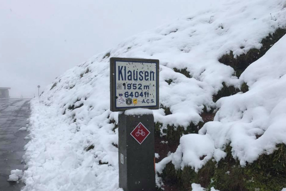Wintersperre am Klausenpass – drei Urner Alpenpässe geschlossen