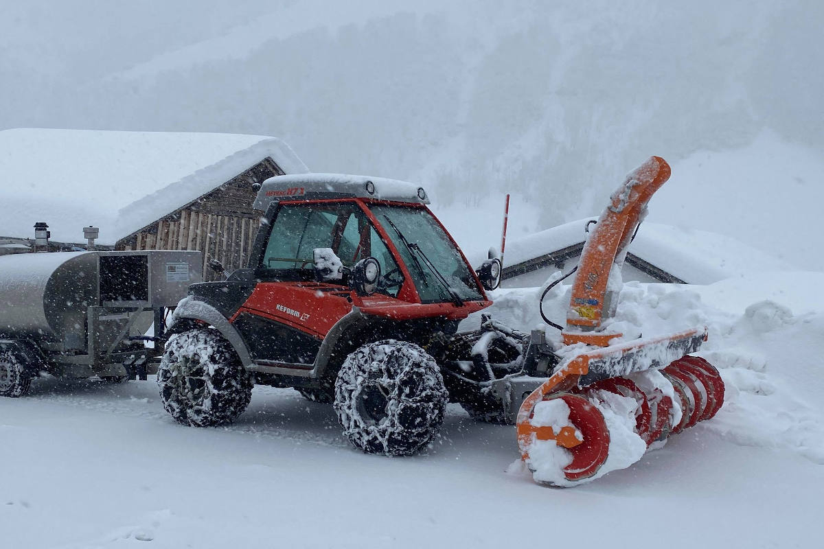 LIVE-Artikel - Starkschneefall in Bildern - So sieht es auf der Alpennpordseite aus!