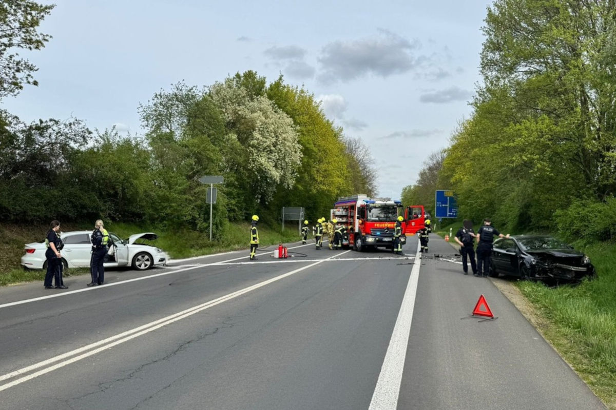 Bergheim – Vier Verletzte nach Unfall