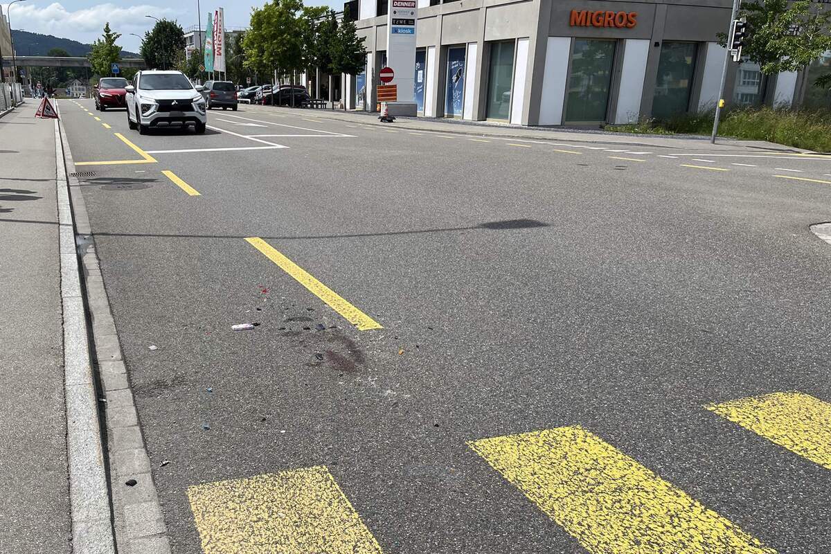 Wittenbach SG – Frau bei Unfall mit Lastwagen schwer verletzt