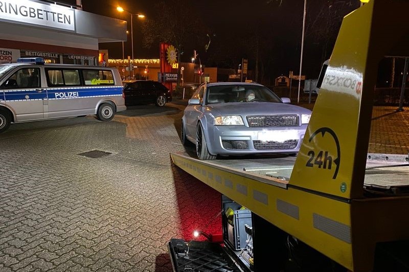 Autoposer in Rheine – 5 Fahrzeuge sichergestellt!