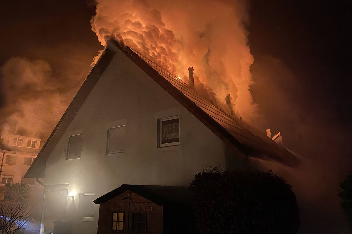 Therwil BL – Brandfall erfordert Feuerwehreinsatz