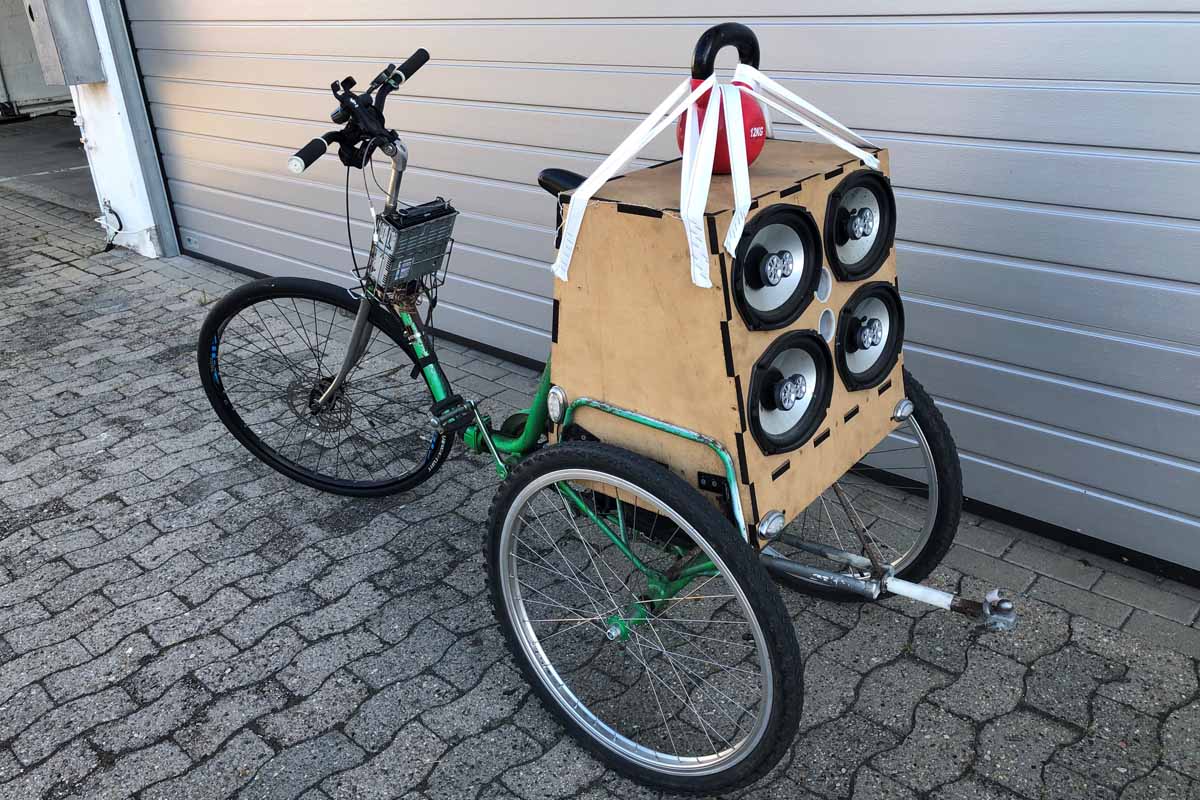 Wolfsburg -  Dreiradfahrer mit Discoanlage und 2,59 Promille unterwegs