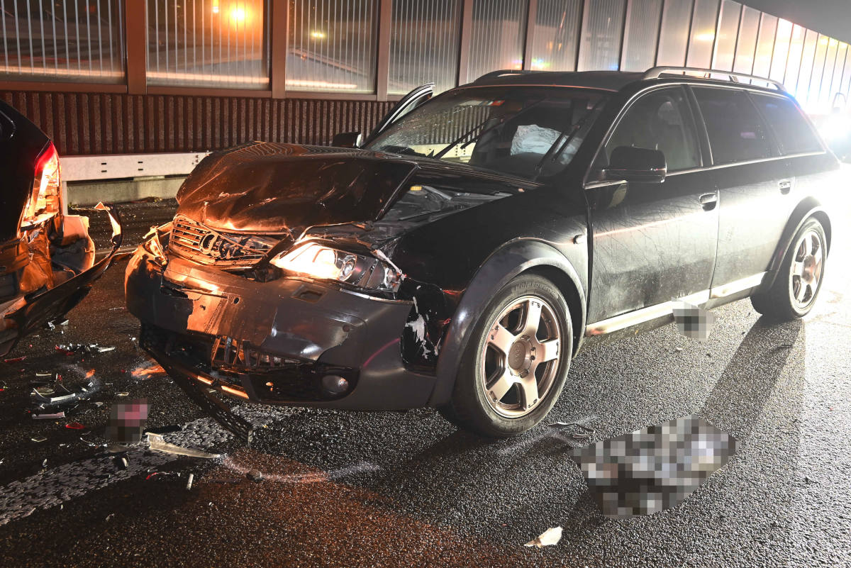 A3 Mels SG – Auffahrkollision auf Stauende