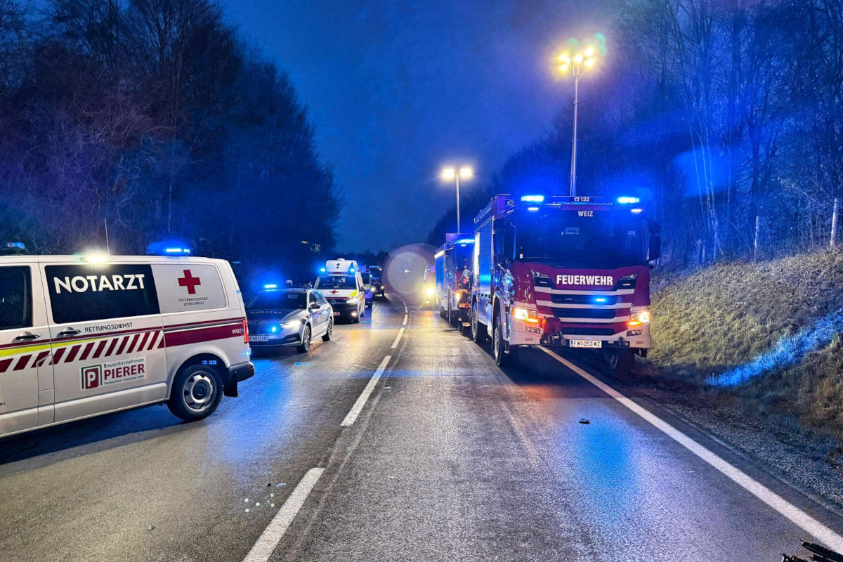 Unterfladnitz – 16-jähriger stirbt bei schwerem Unfall