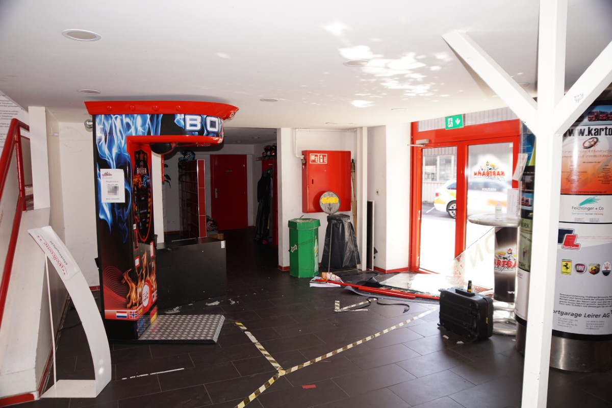  Montlingen SG - Einbruchdiebstahl in Kartbahnunternehmen