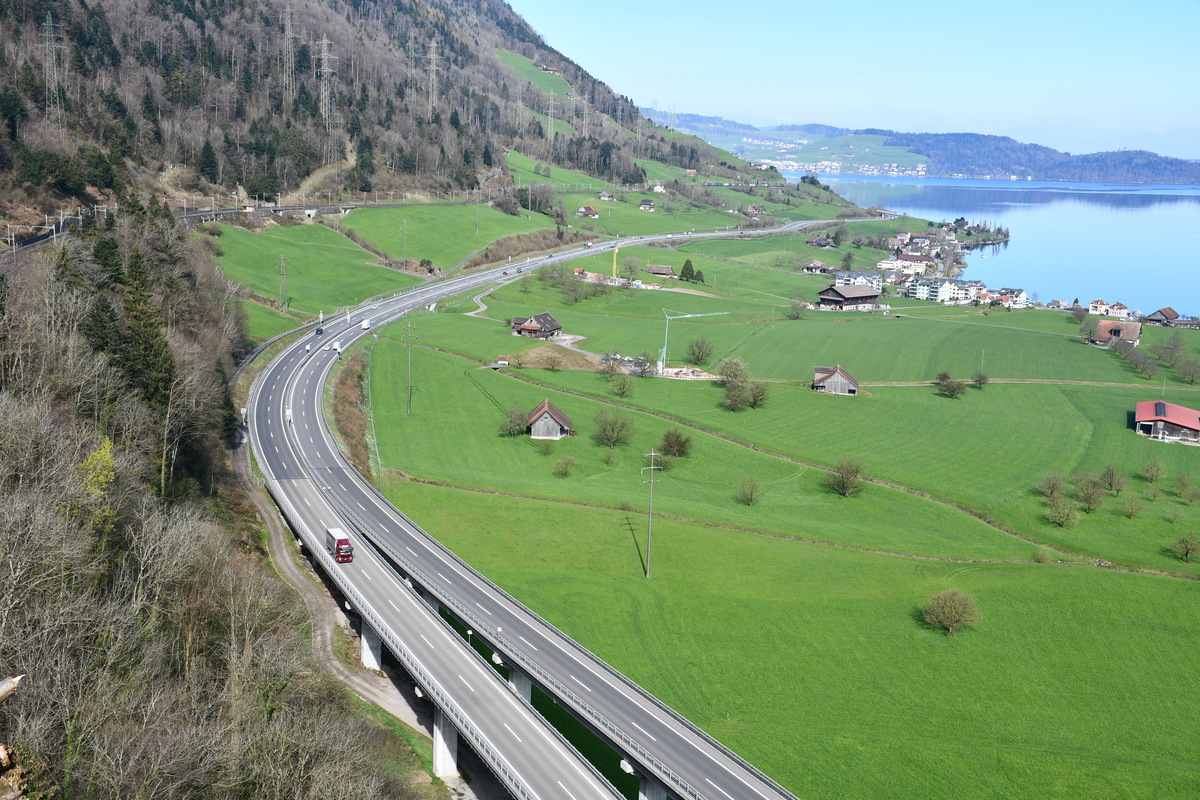 A4 – Unterhalts- und Reinigungsarbeiten zwischen Küssnacht und Brunnen
