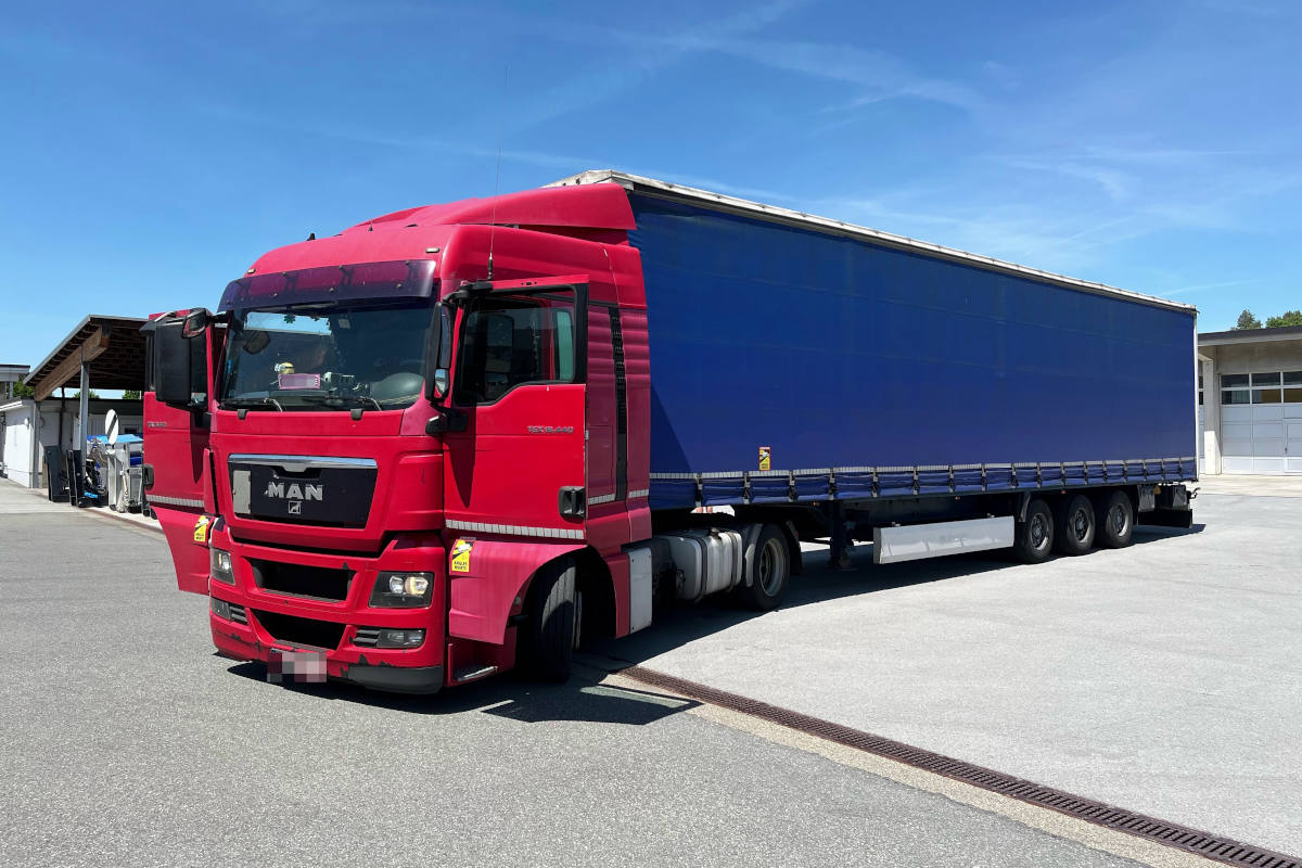 Thal SG – Lastwagen mit massiven Mängeln angehalten