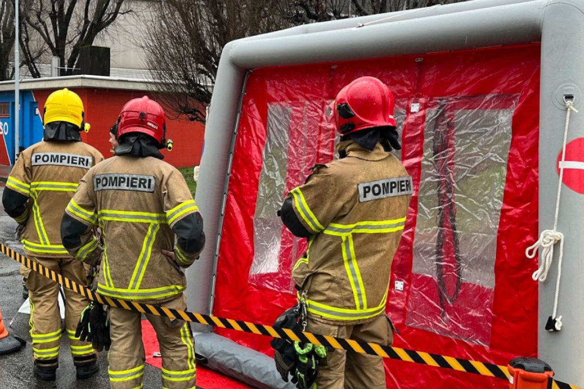 Castel San Pietro TI – Chemieunfall in einer Fabrik