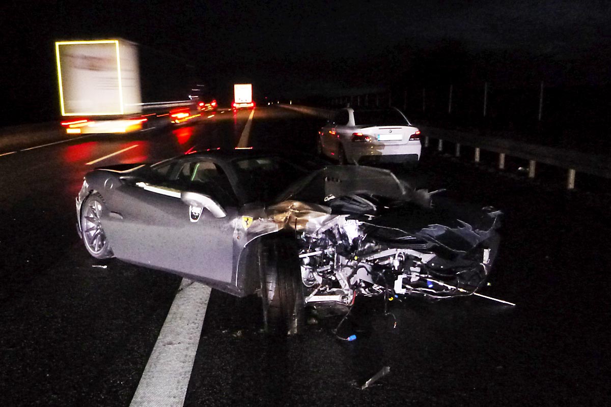 Fulda - Kurze Freude über neuen Sportwagen - Fast 400.000 Euro Schaden 