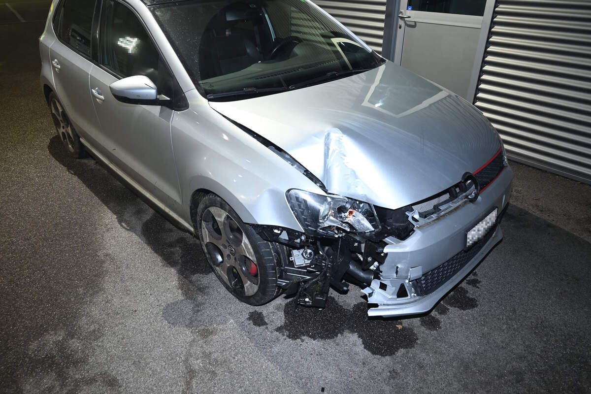 Lütisburg Station SG – Alkoholisierter Autofahrer flüchtet nach Unfall 