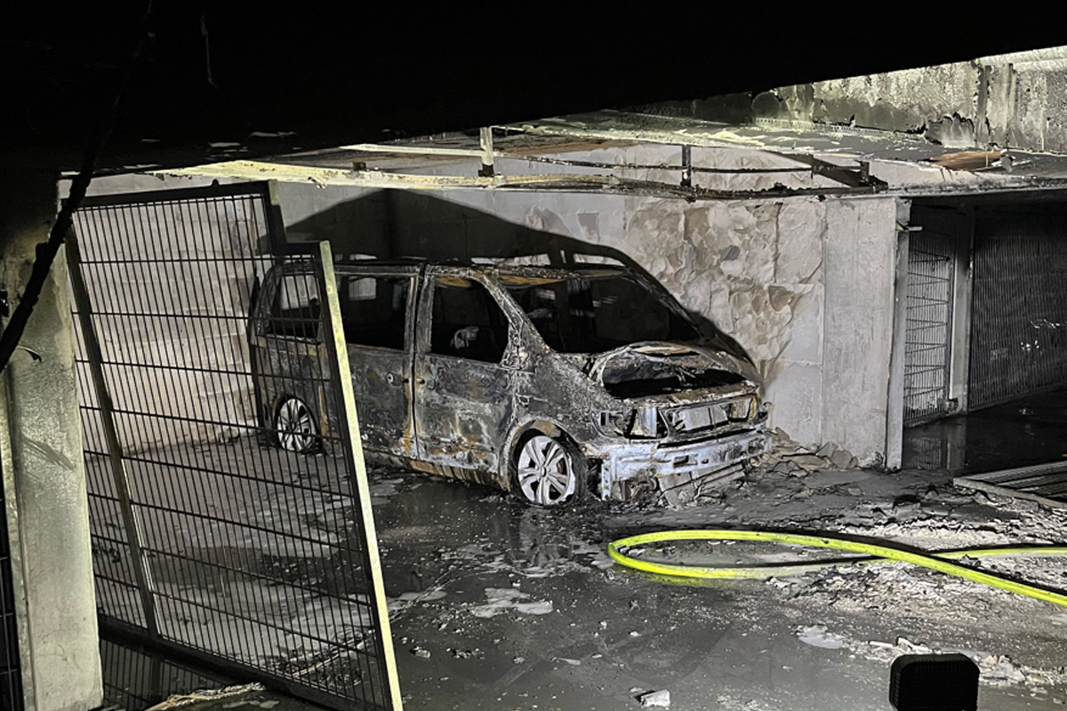 Hamm – Brand von Mercedes in Tiefgarage beschädigt 35 Fahrzeuge