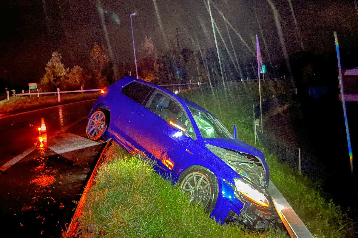 Frauenfeld TG - Bei Flucht vor der Polizei verunfallt 