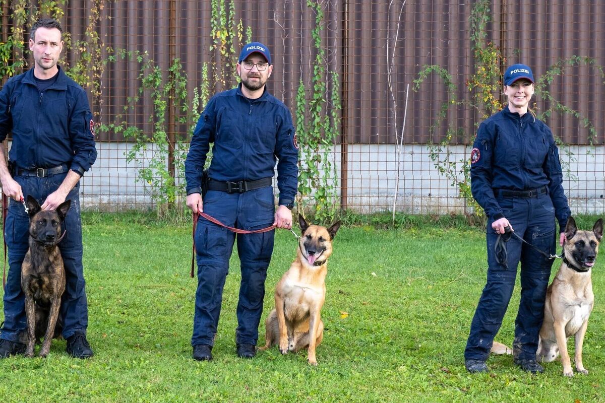 Läufelfingen BL - Peter Aebi und „Ace“ gewinnen die Polizeihundeprüfung der Kantone Basel-Stadt und Basel-Landschaft