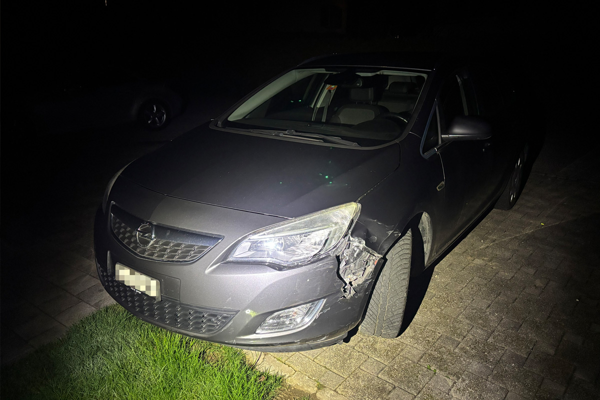 Rheineck SG – Fahrunfähiger Autolenker nach Unfall ermittelt