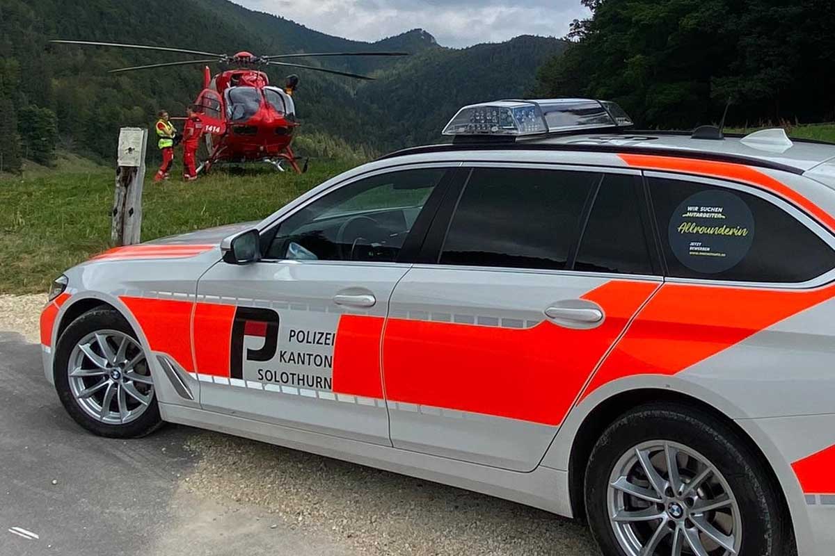 Matzendorf SO und Oberdorf SO - Helikoptereinsätze wegen verunfallter Gleitschirmflieger
