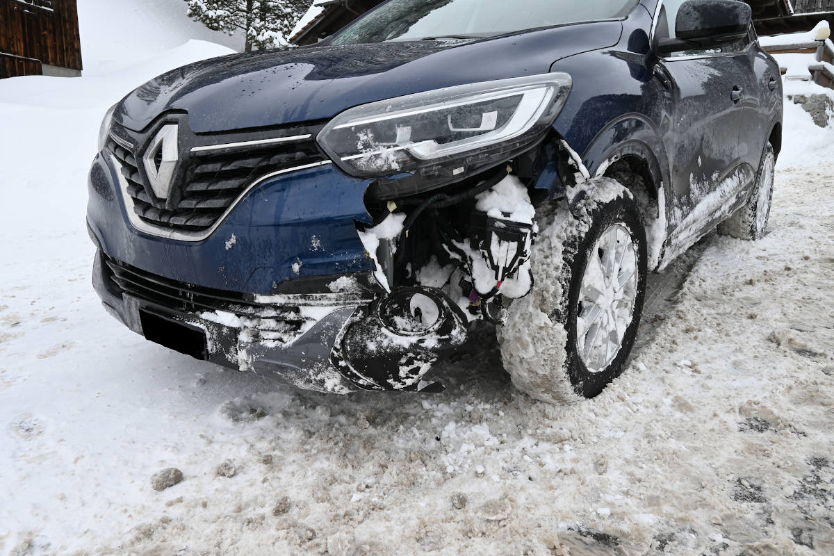 Triesenberg – Kollision bei Überholmanöver