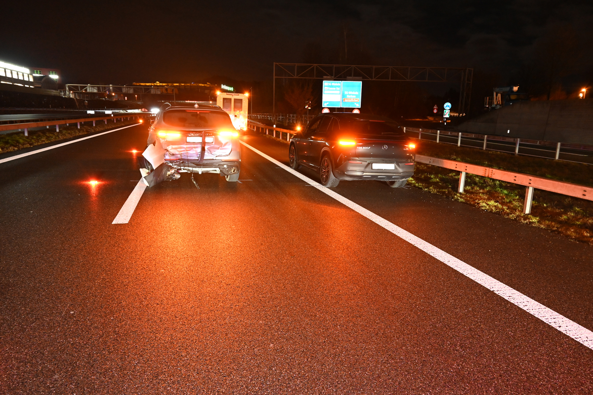 St.Gallen – Auffahrkollision auf der A1