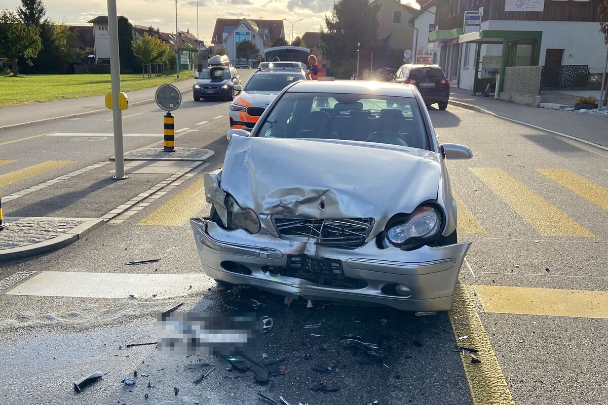 Hägendorf SO - Unfall auf der Gegenfahrbahn