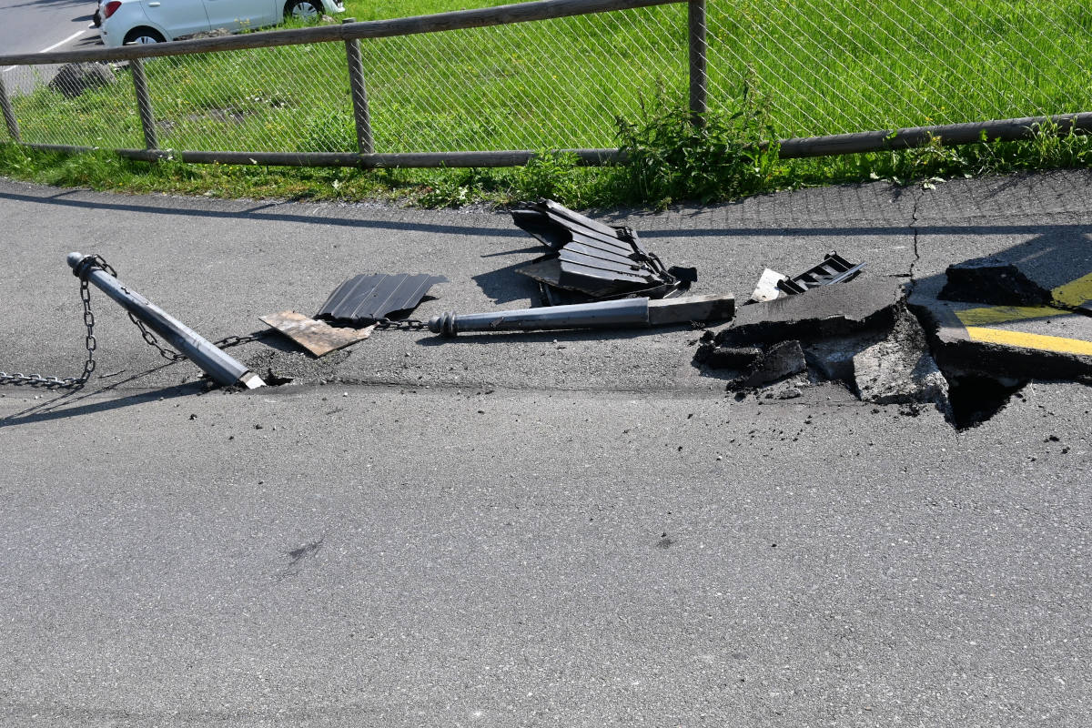 Schaan – Lastwagenchauffeur vertraute Navigationsgerät