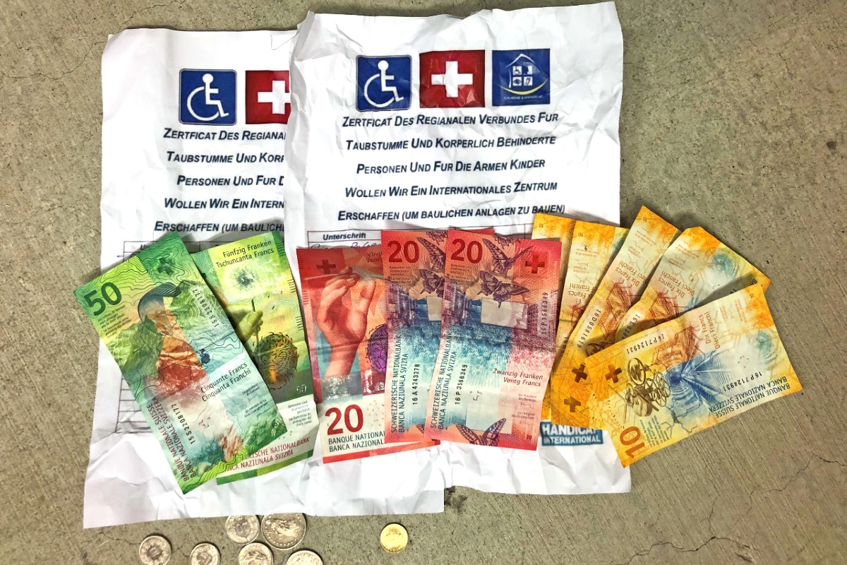 Frauenfeld TG - Betrügerische Bettler festgenommen