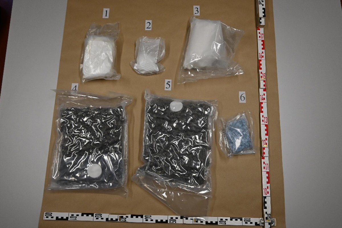 Wien – Über ein Kilo Drogen bei Fahrzeugkontrolle sichergestellt