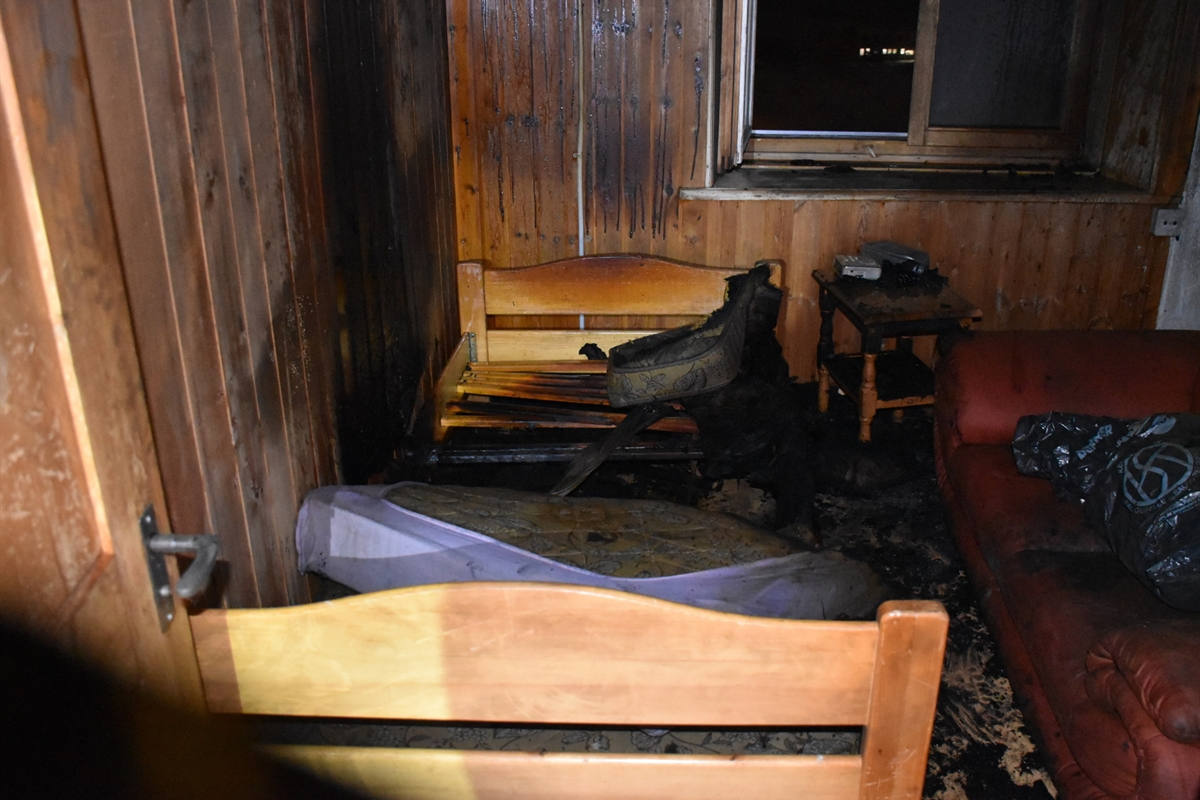 Disentis GR – Frau bei Brand verletzt