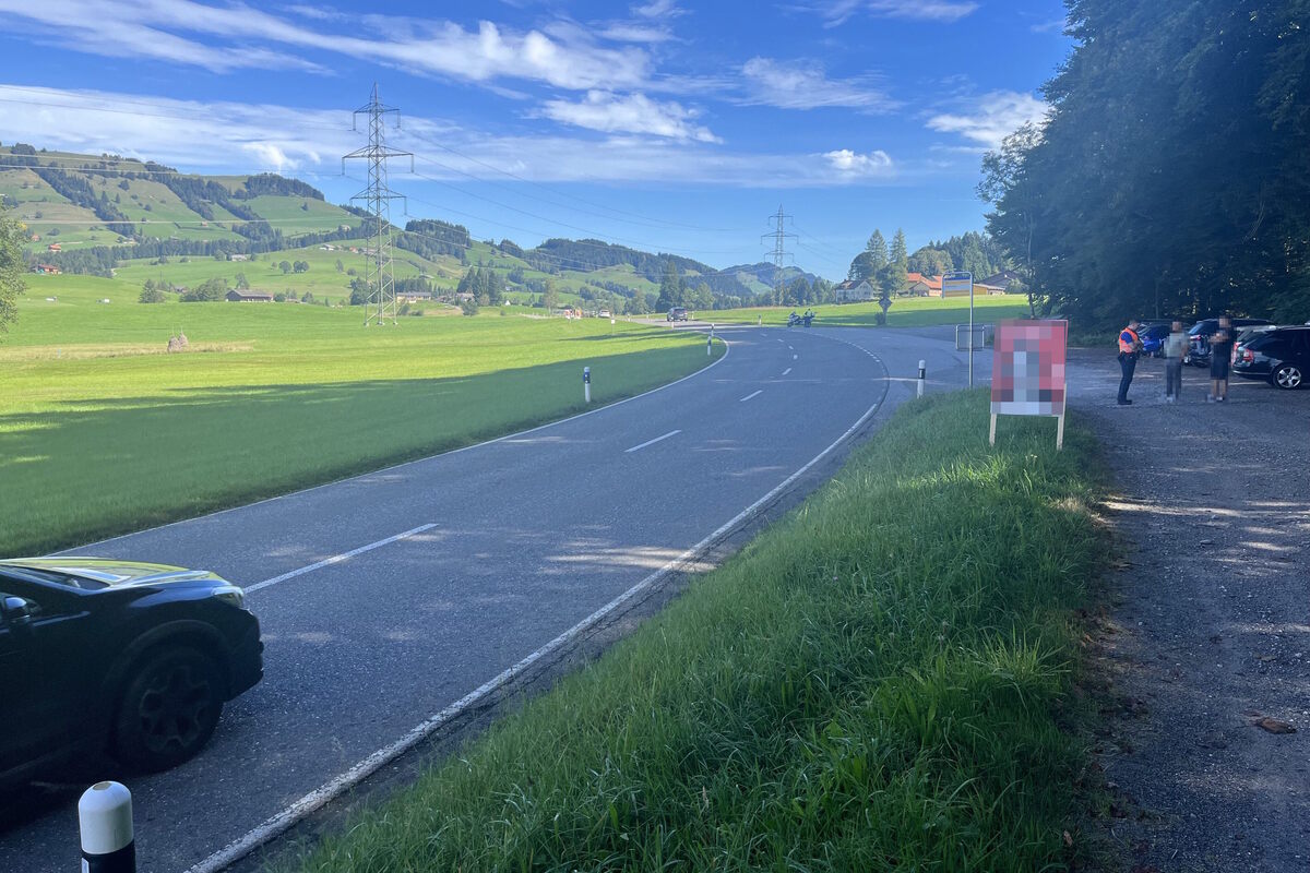 Ricken SG - Nach dem Überholen verunfallt 