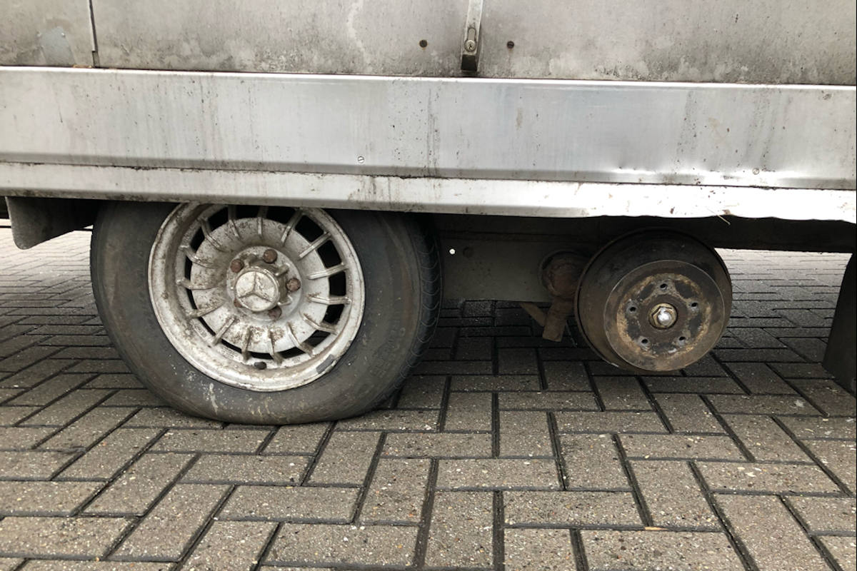 Herne – Da fehlte ein Rad am Anhänger!
