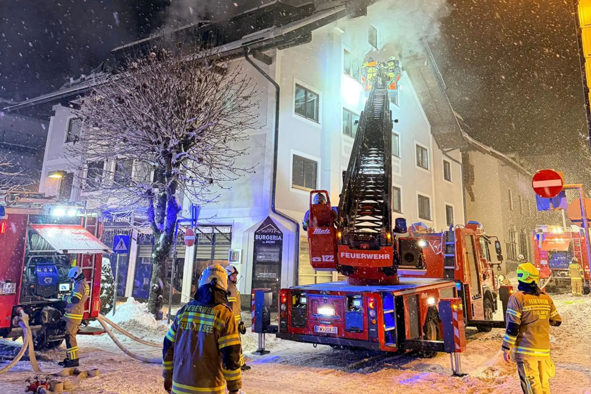 Zell am See – Brand in Dachgeschosswohnung