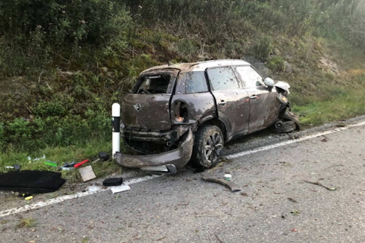Barberêche FR – Betrunken mehrmals mit Auto überschlagen