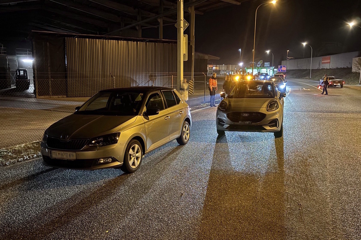 St. Margrethen SG – Atemalkoholwert nach Unfall positiv