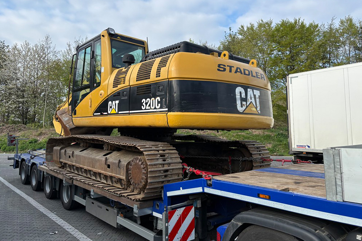 A60 Trier – Zwei überladene Sondertransporte gestoppt