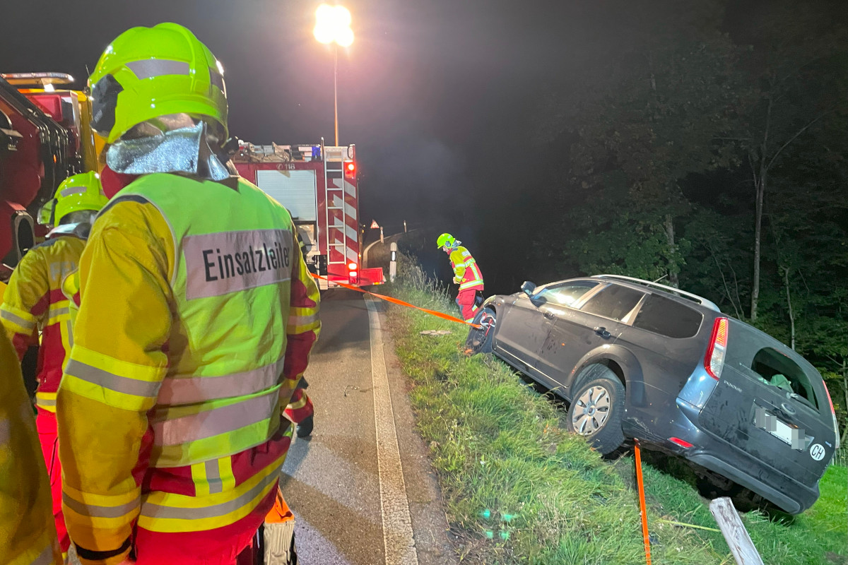 Kaltbrunn SG – Alkoholisiert einem Reh ausgewichen