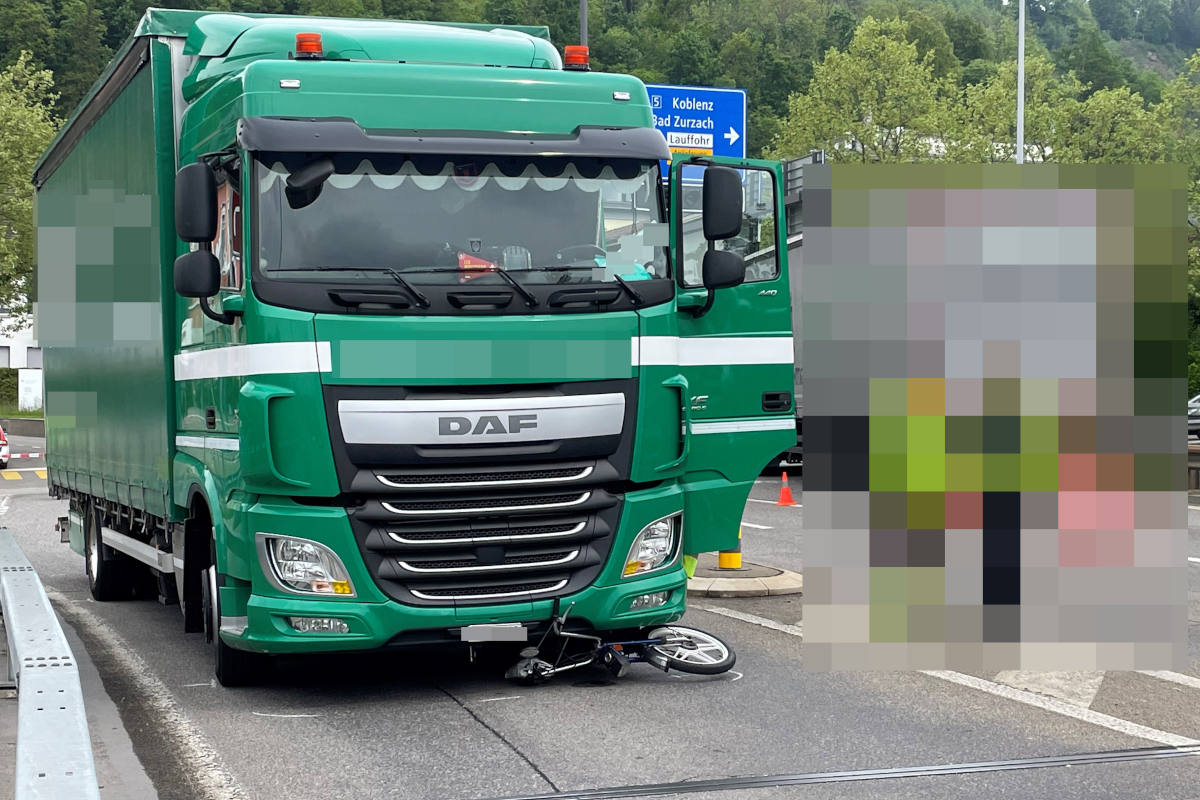 Brugg AG – Mofalenker stirbt auf Unfallstelle