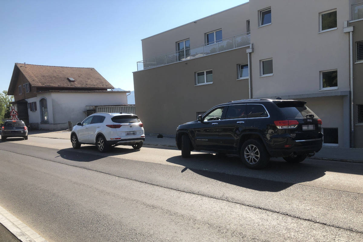 Balgach SG – Auffahrunfall fordert zwei Verletzte