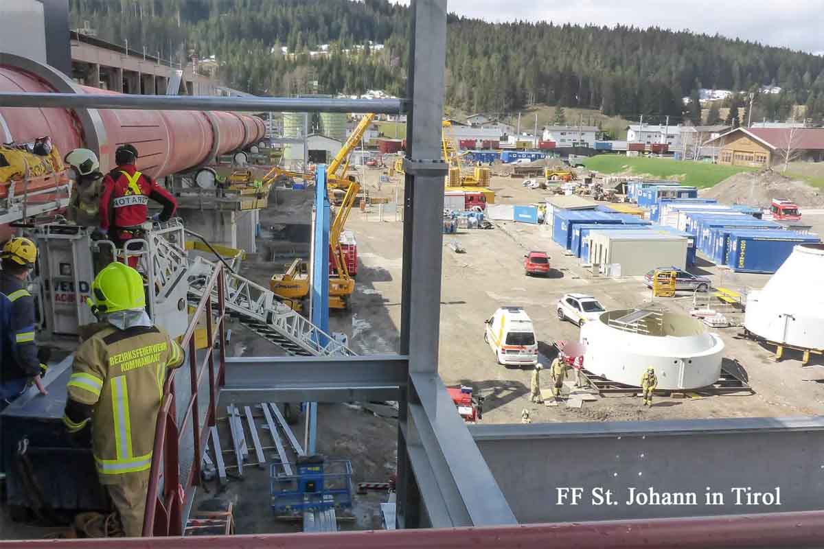 Hochfilzen - Schwerer Arbeitsunfall