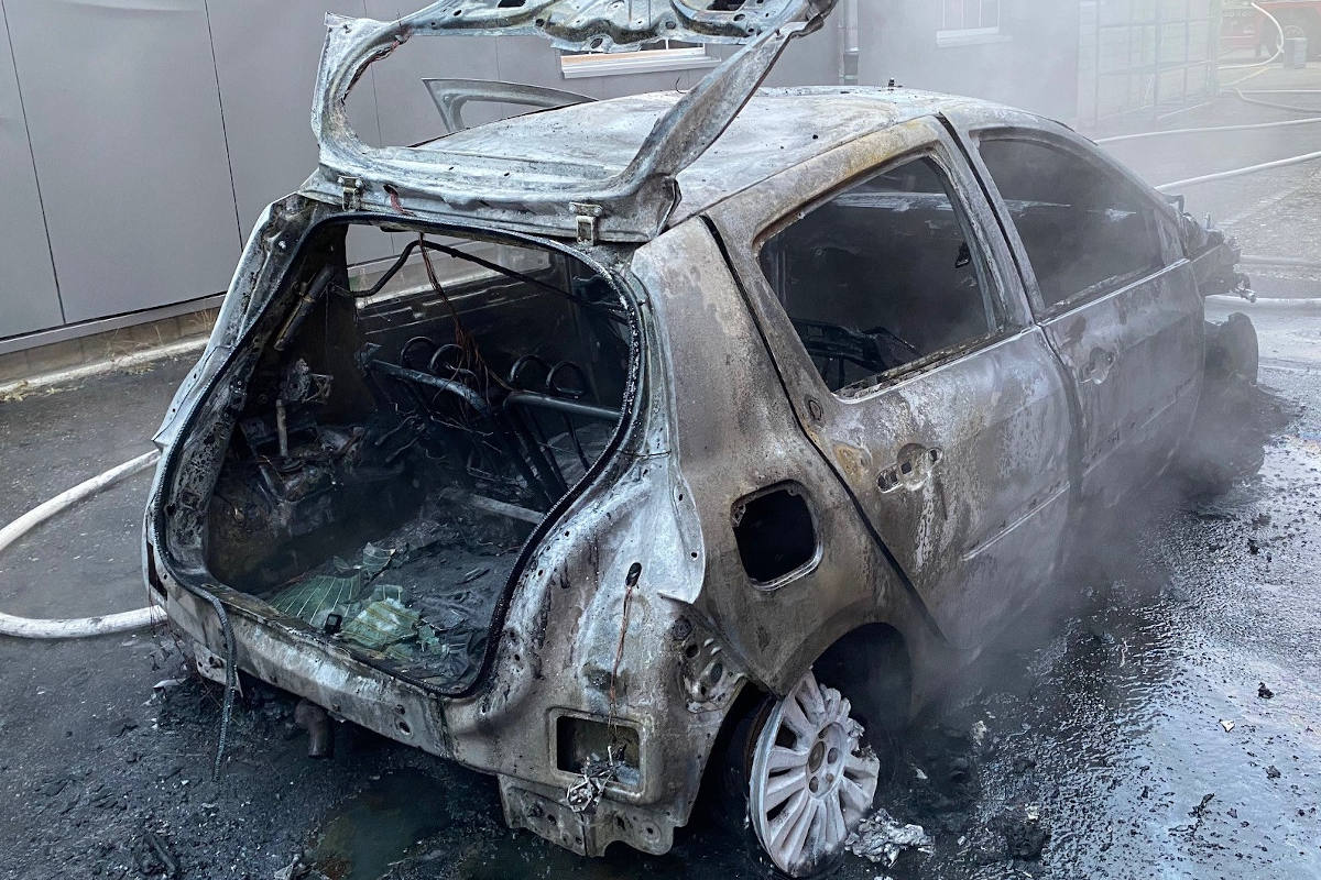 Frauenfeld TG – Auto in Brand geraten