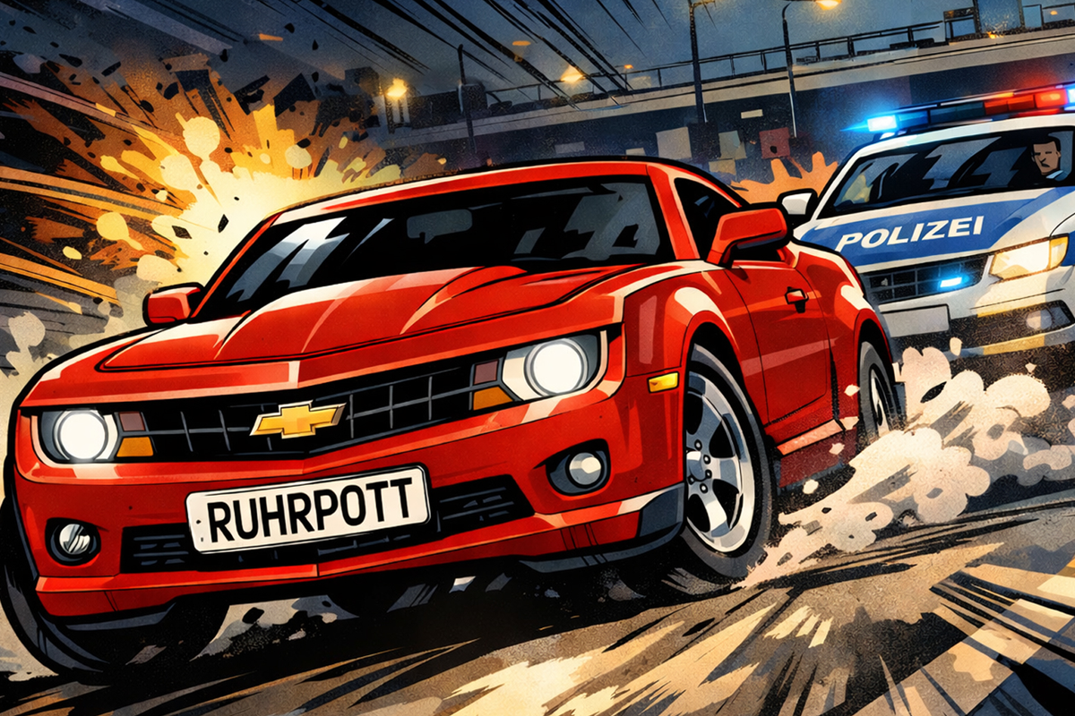 Oberhausen – Keine Fahrerlaubnis und Fantasie-Kennzeichen