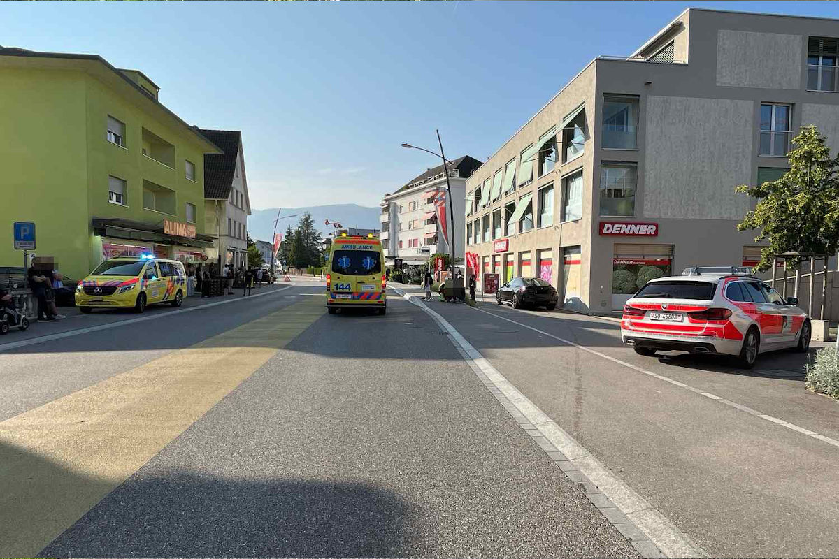 Unfall in Derendingen SO – Auto erfasst Kind auf Trottoir