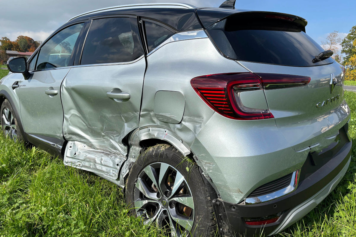 Rain LU – Unfall zwischen zwei Autos