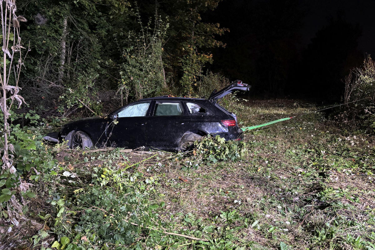 Muttenz BL – Personenwagenlenker verursacht Selbstunfall