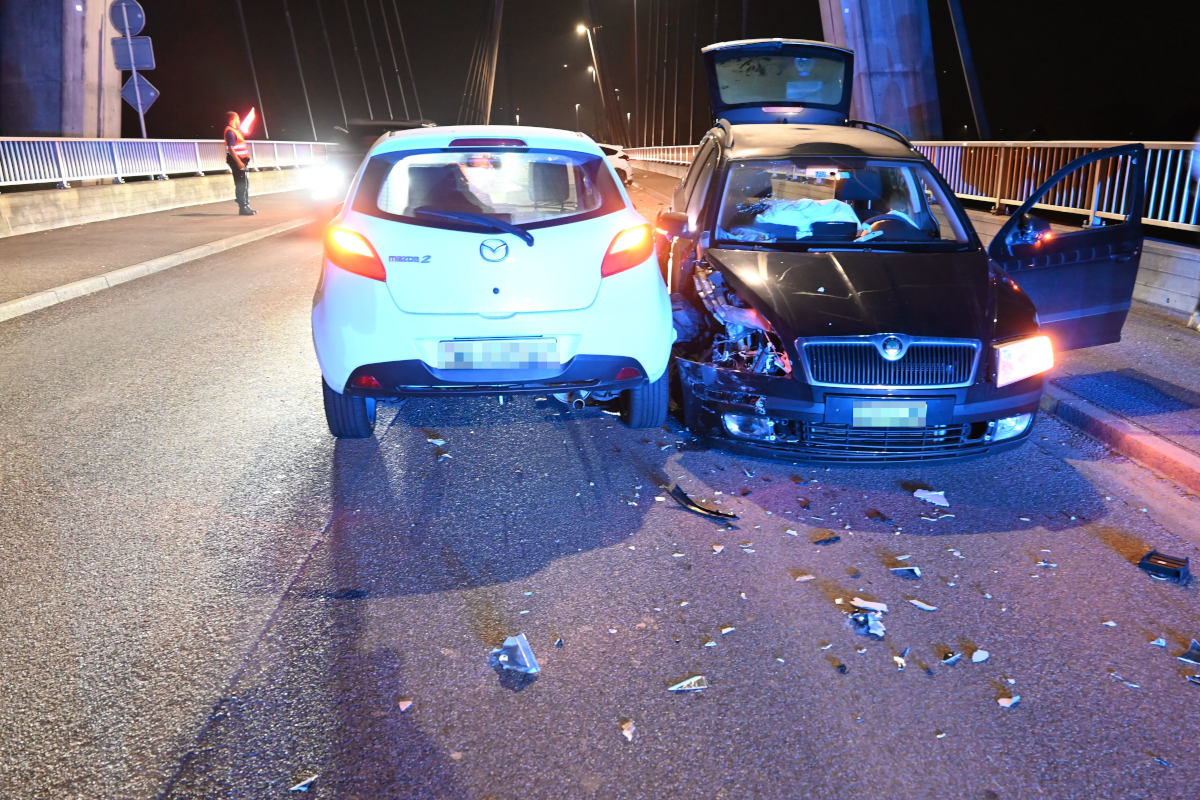 Widnau SG – Unfall mit drei Autos