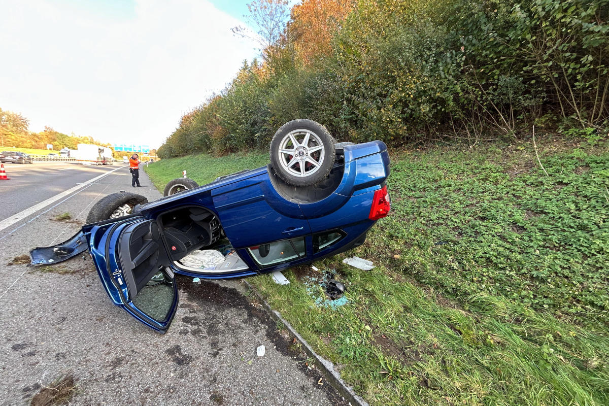 A1 Birmenstorf AG – Autolenker stirbt bei Unfall