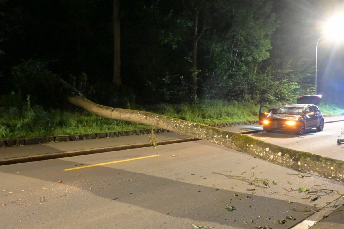 Schann & Gamprin FL - Zwei Verkehrsunfälle am Montagabend
